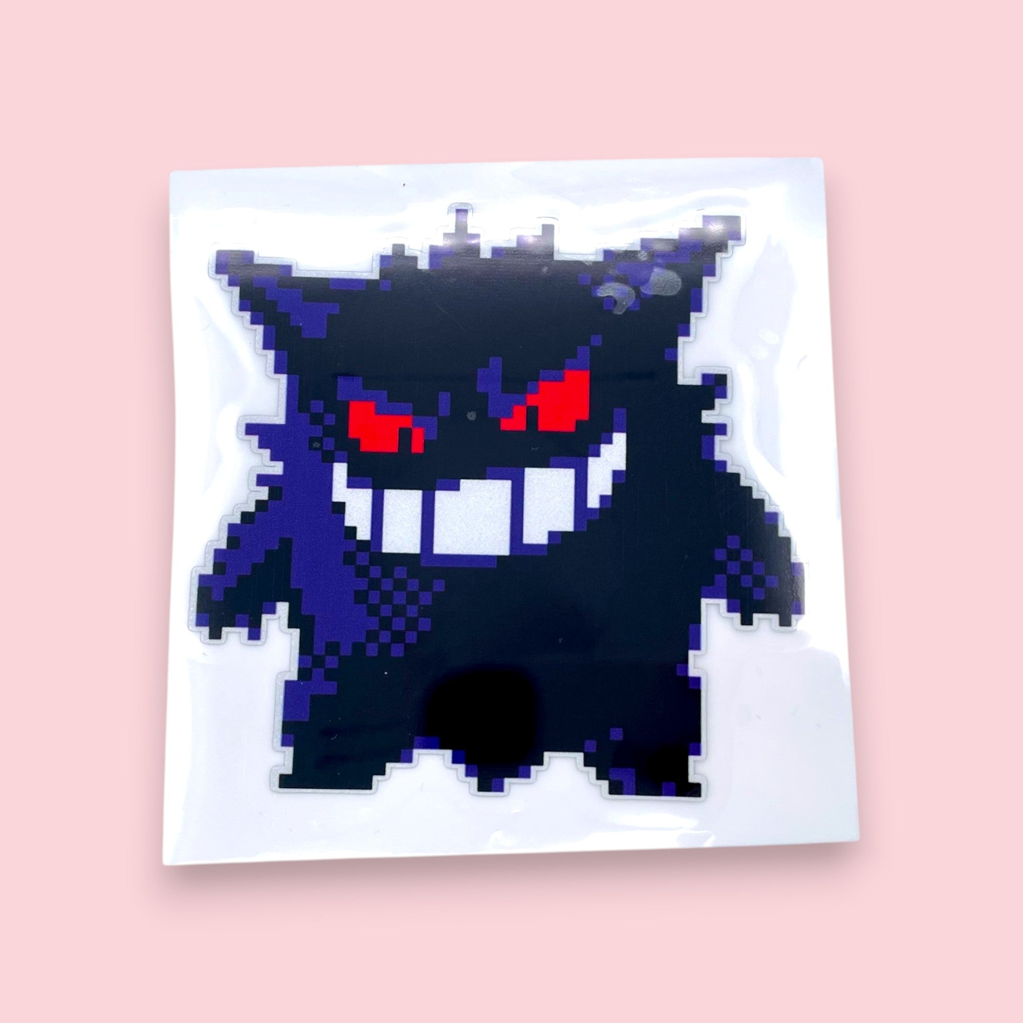 Gengar Retro 8Bit Car Decal Vinyl Sticker