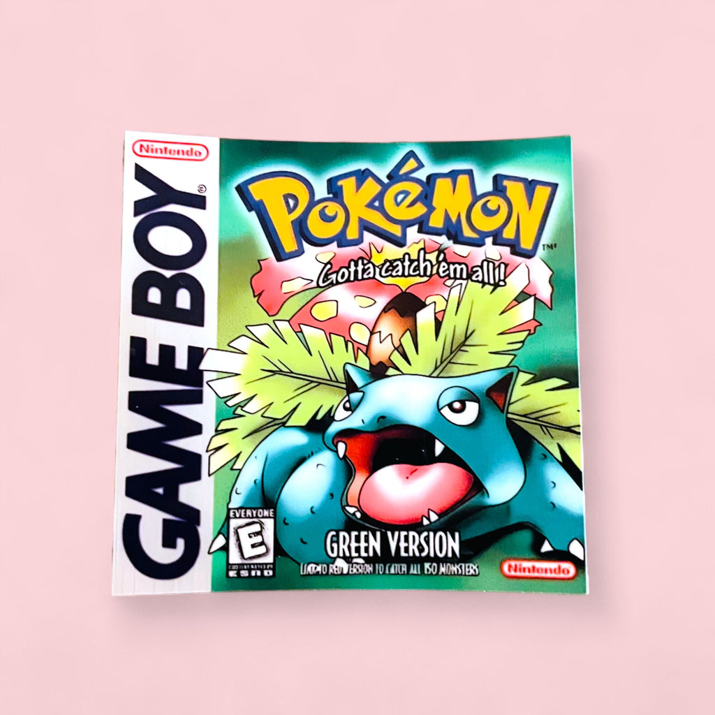 Retro Kanto Stickers • Vintage Game Cover Art Vinyl Decals