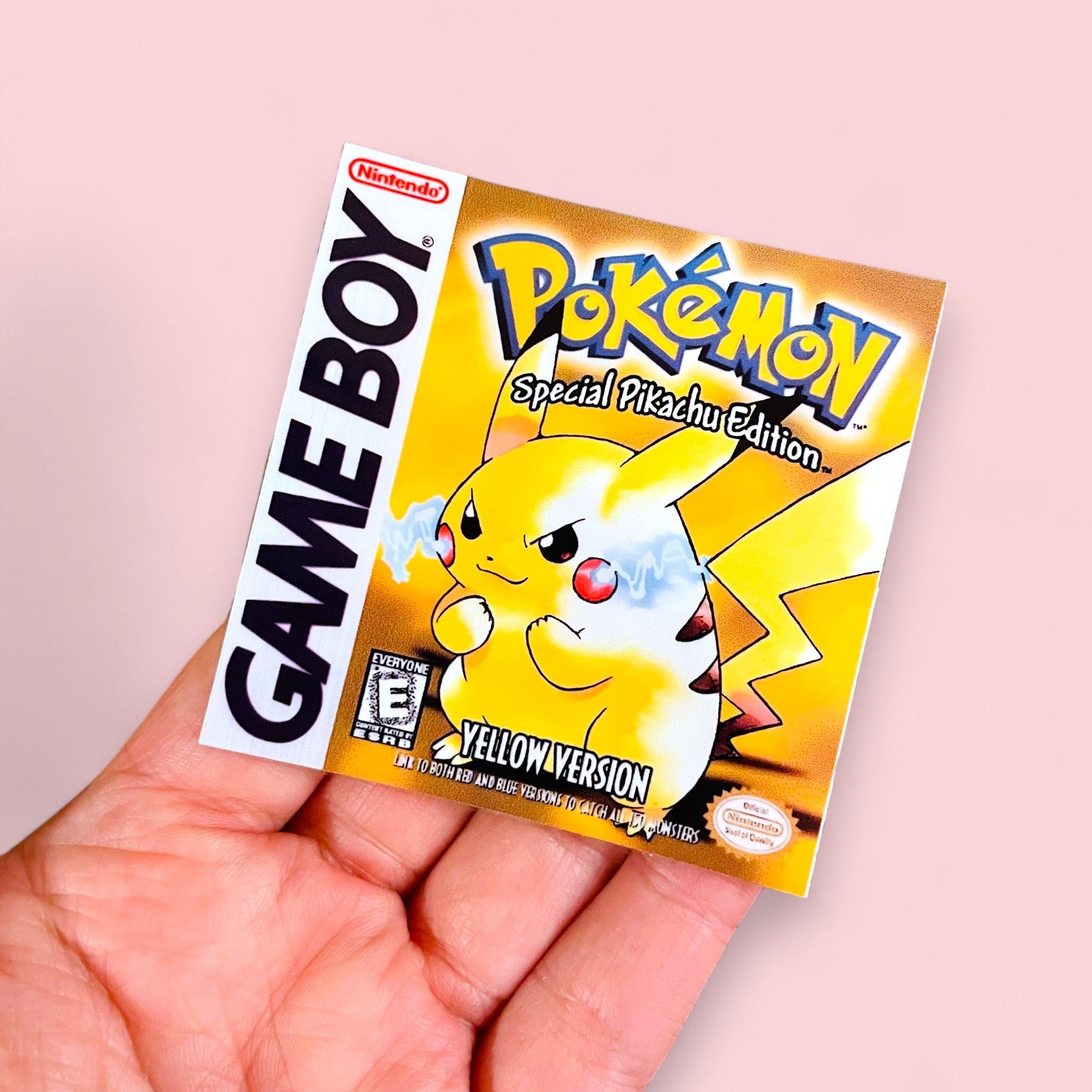 Retro Kanto Stickers • Vintage Game Cover Art Vinyl Decals
