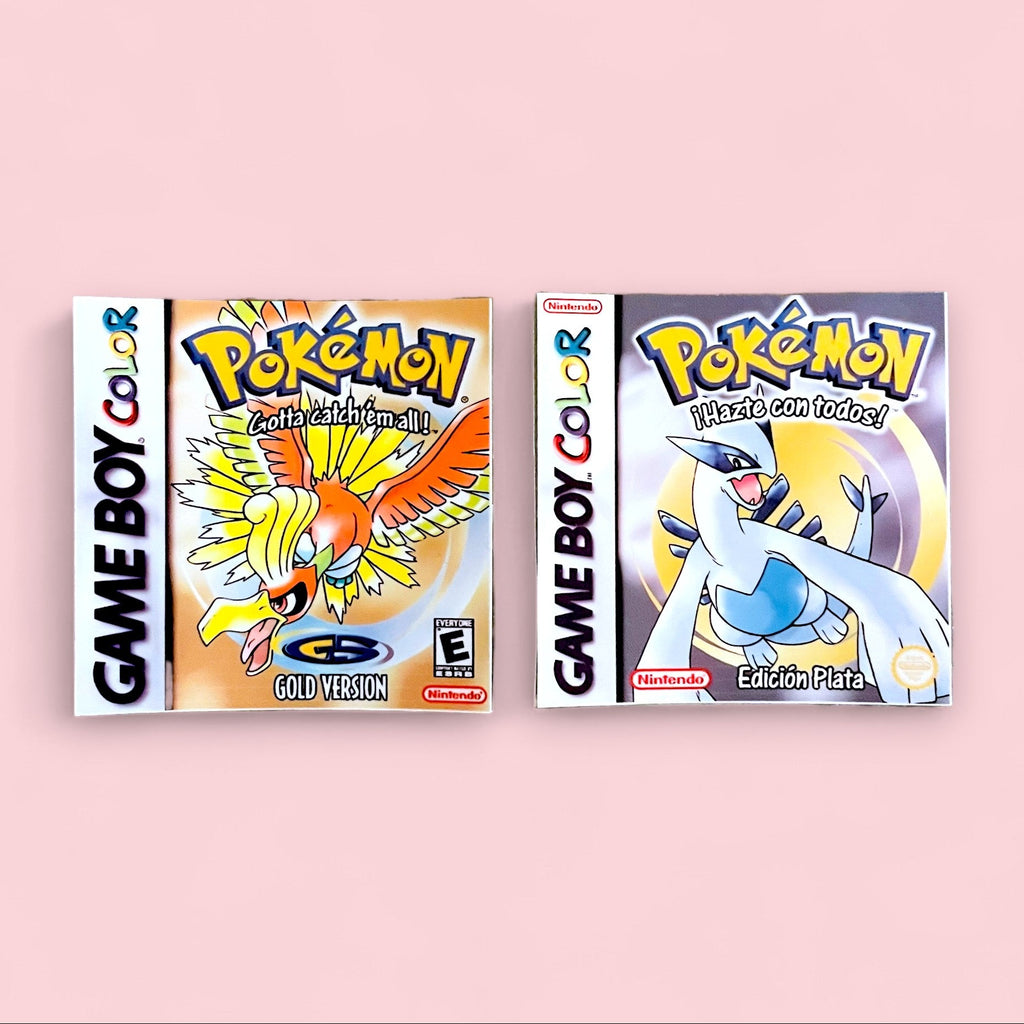 Retro Johto Stickers • Vintage Game Cover Art Vinyl Decals