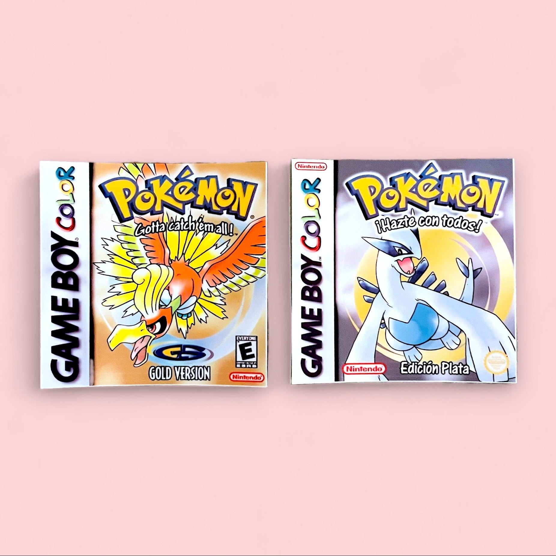 Retro Johto Stickers • Vintage Game Cover Art Vinyl Decals