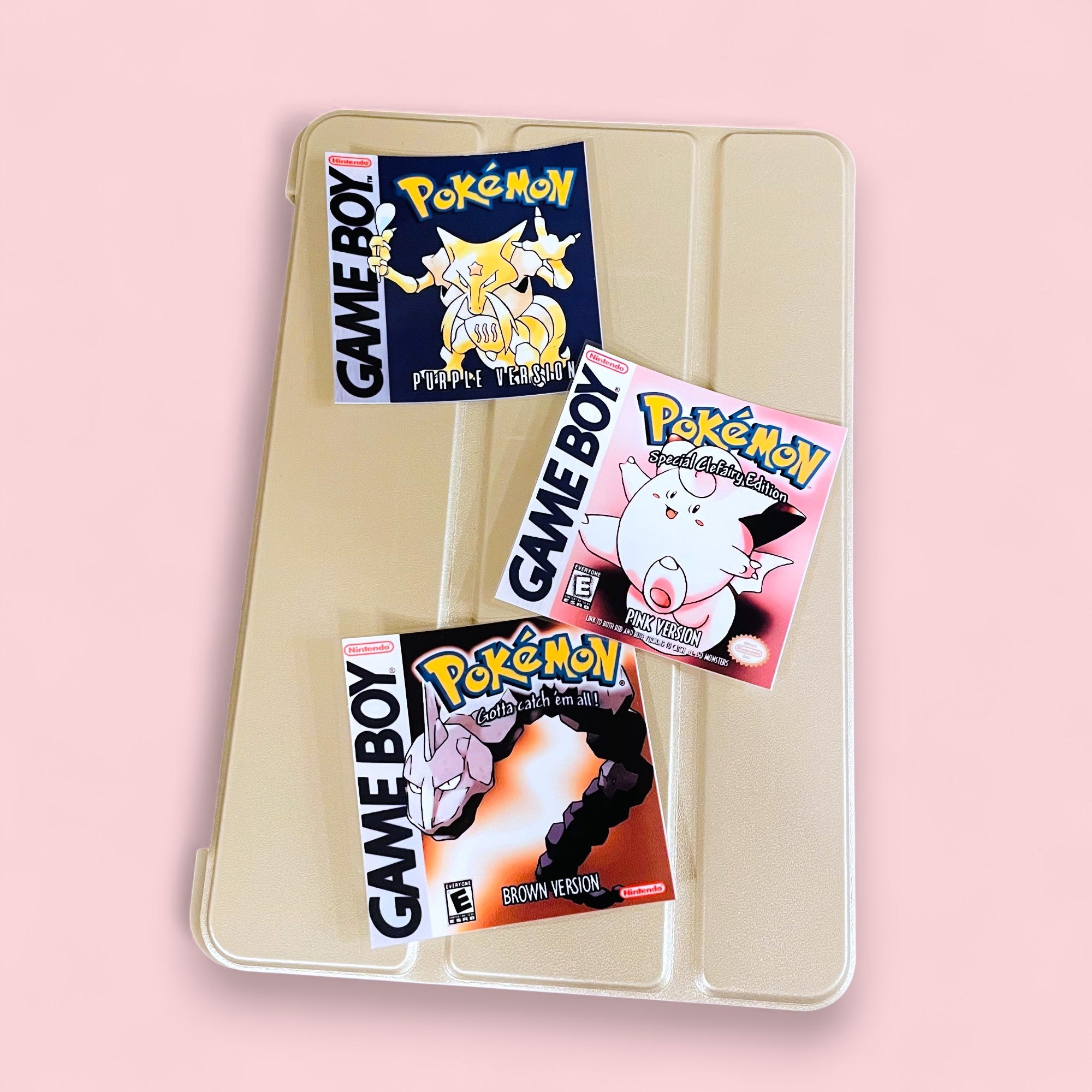 Retro Game Cover Stickers • Fan-Made Version Art Decals