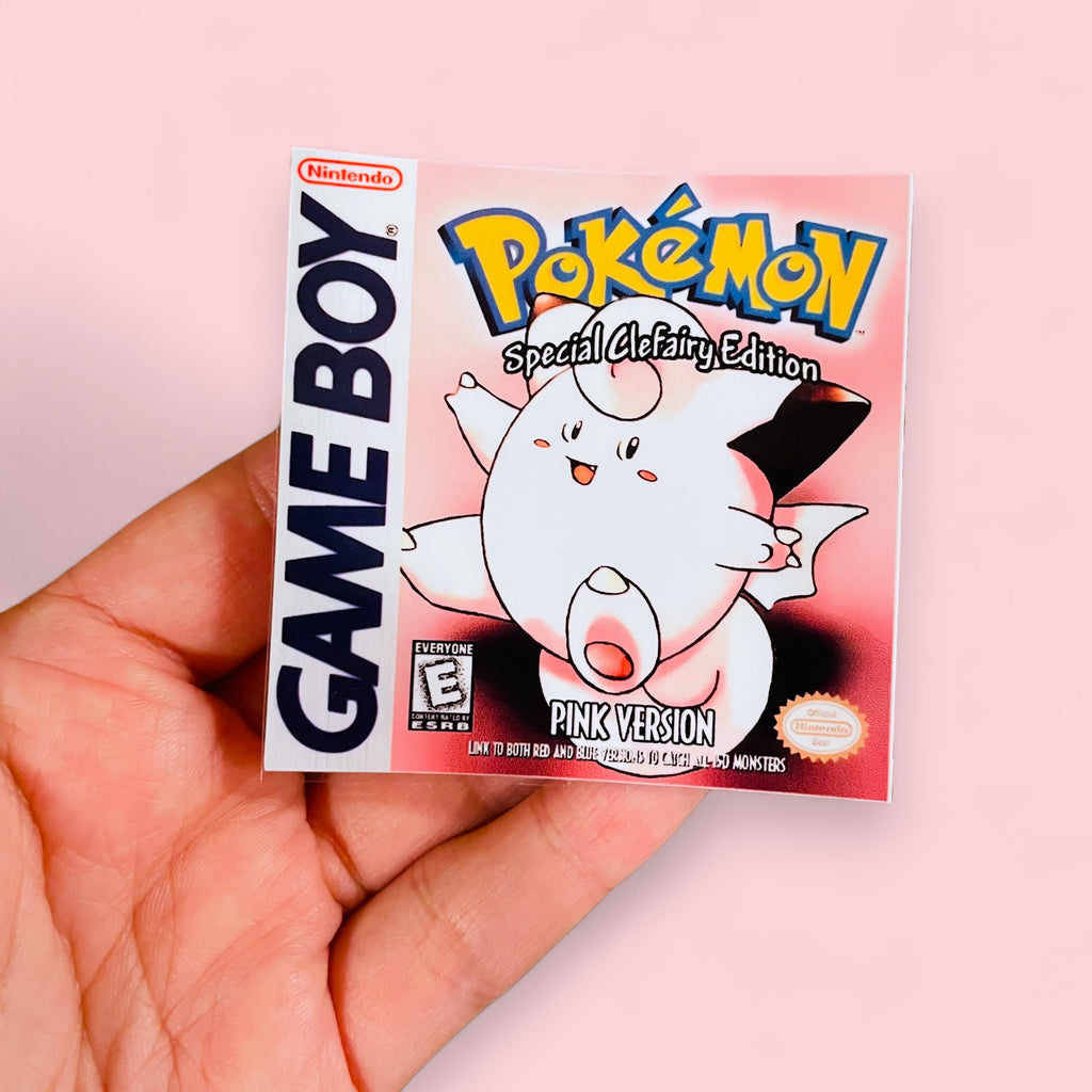 Retro Game Cover Stickers • Fan-Made Version Art Decals