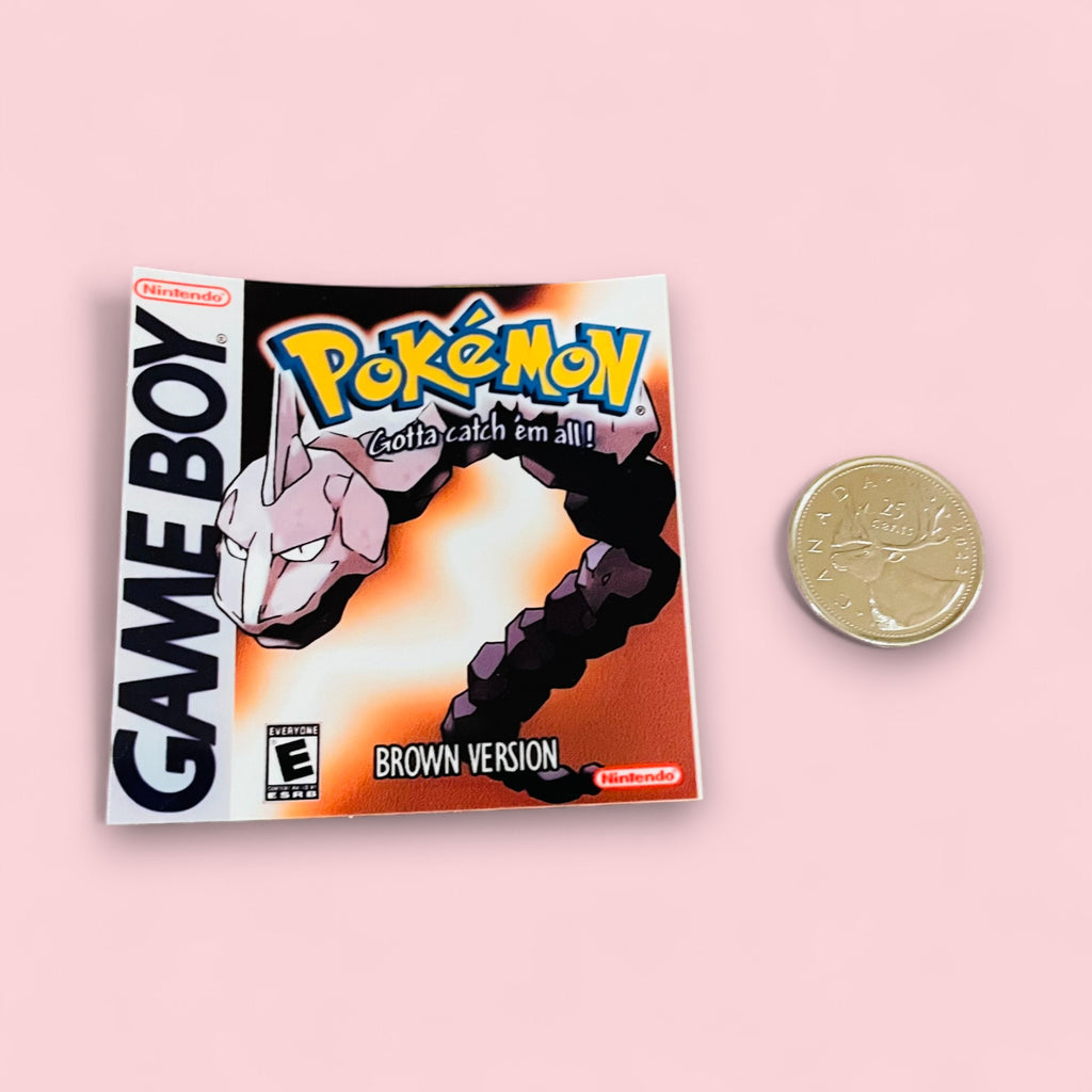 Retro Game Cover Stickers • Fan-Made Version Art Decals