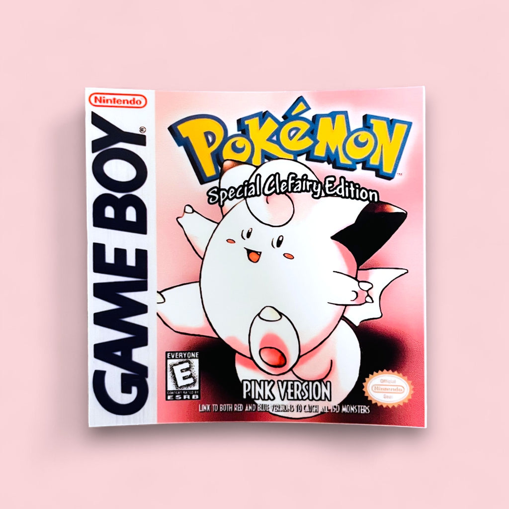 Retro Game Cover Stickers • Fan-Made Version Art Decals