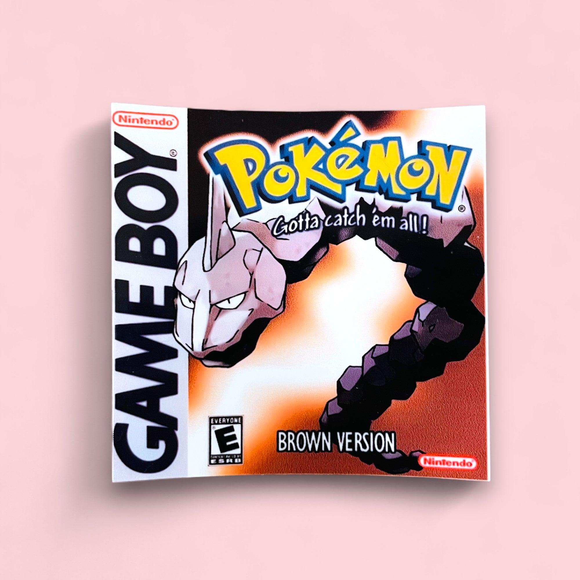 Retro Game Cover Stickers • Fan-Made Version Art Decals