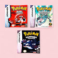 Retro Hoenn Stickers • Vintage Game Cover Art Vinyl Decals