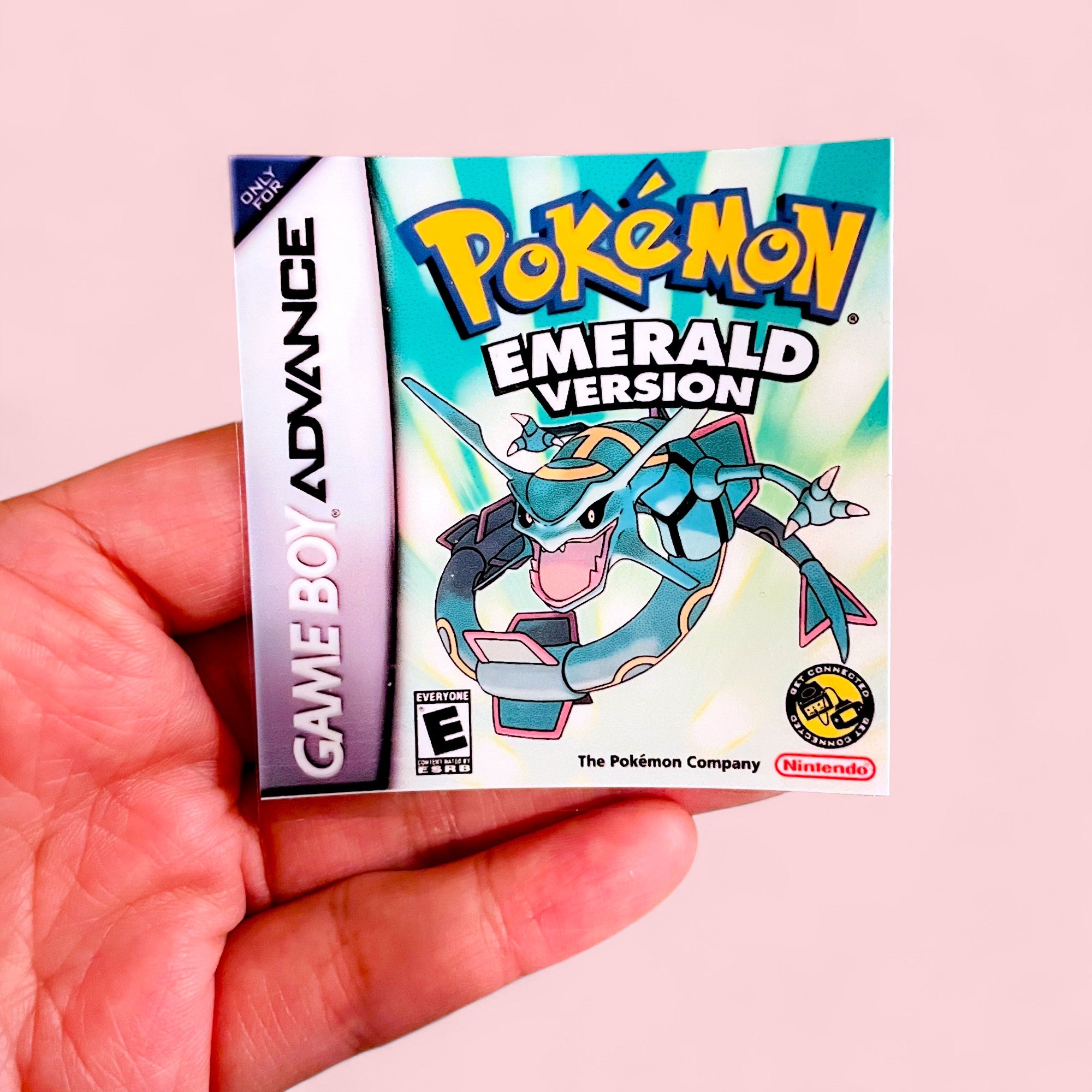 Retro Hoenn Stickers • Vintage Game Cover Art Vinyl Decals