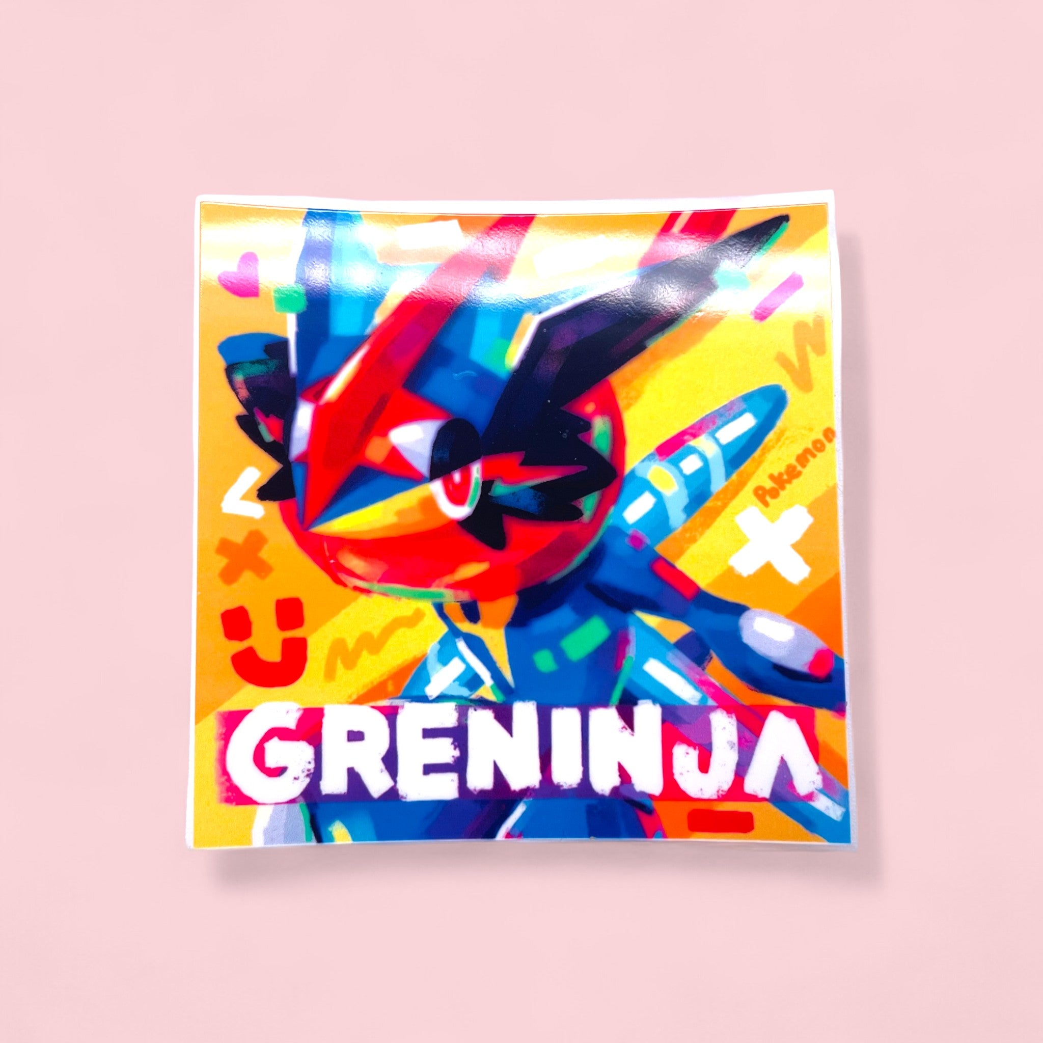 Lucario, Dragonite & Greninja Stickers • Kawaii Vinyl Decals