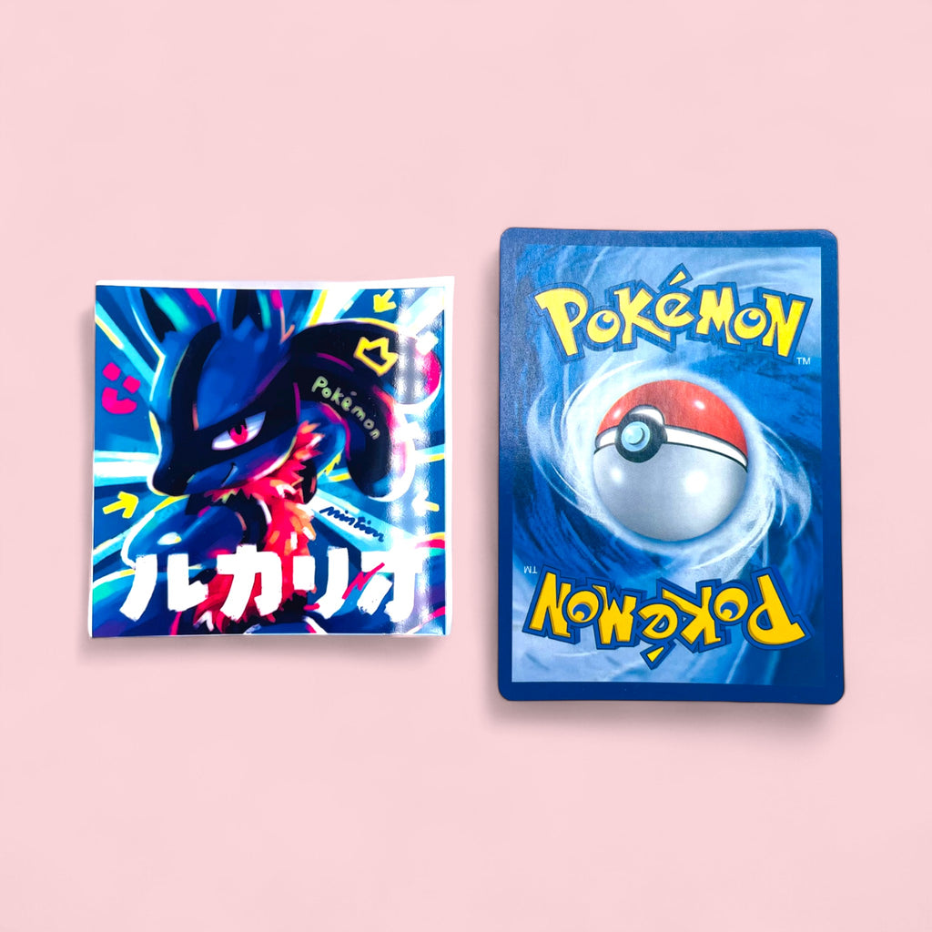 Lucario, Dragonite & Greninja Stickers • Kawaii Vinyl Decals