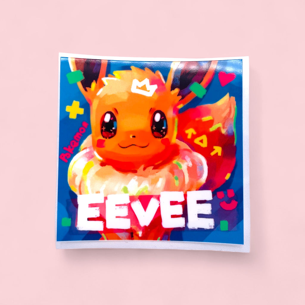 Togepi, Jigglypuff, Snorlax & Eevee Stickers • Kawaii Vinyl Decals