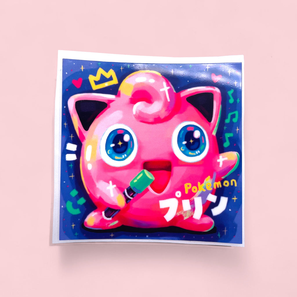 Togepi, Jigglypuff, Snorlax & Eevee Stickers • Kawaii Vinyl Decals