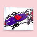 Gengar Peeking Car Decal • Large Premium Waterproof Vinyl Sticker