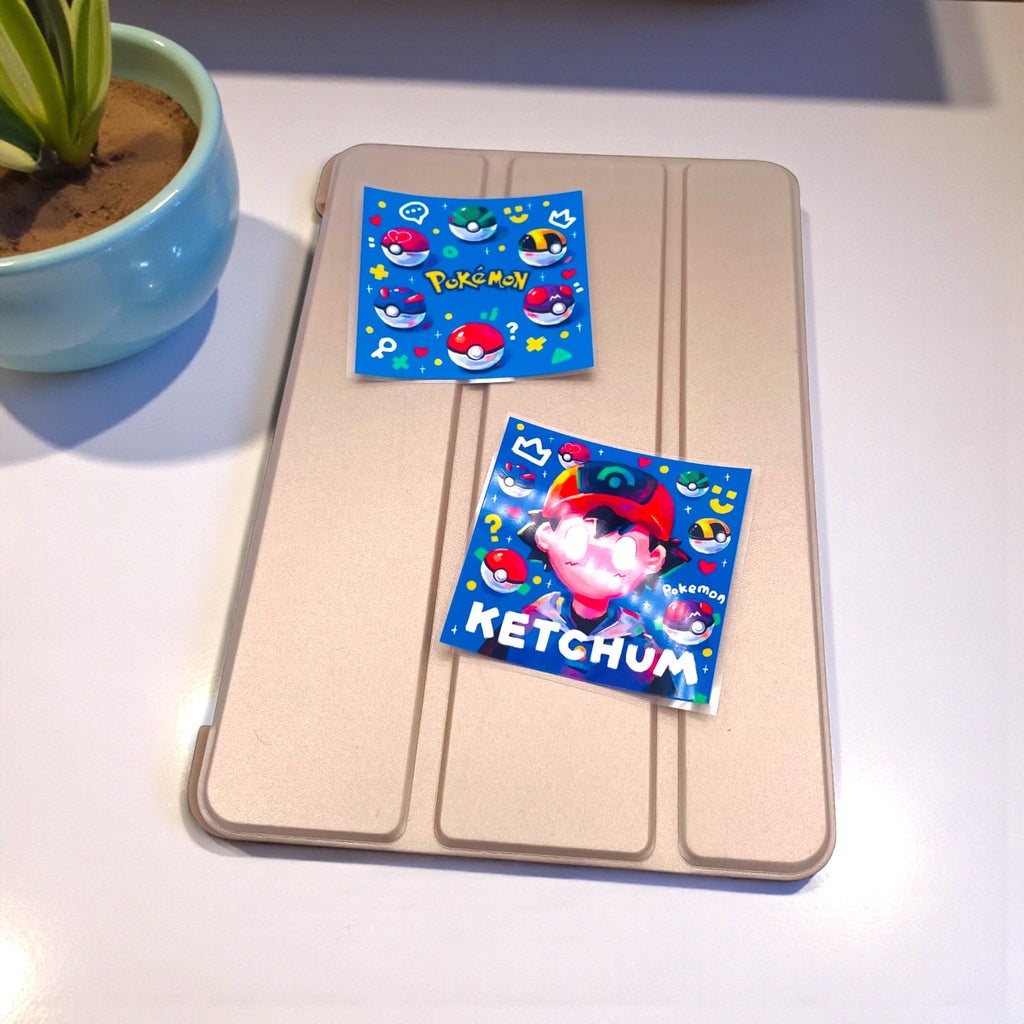 Retro Trainer Stickers • Kawaii Vinyl Decals