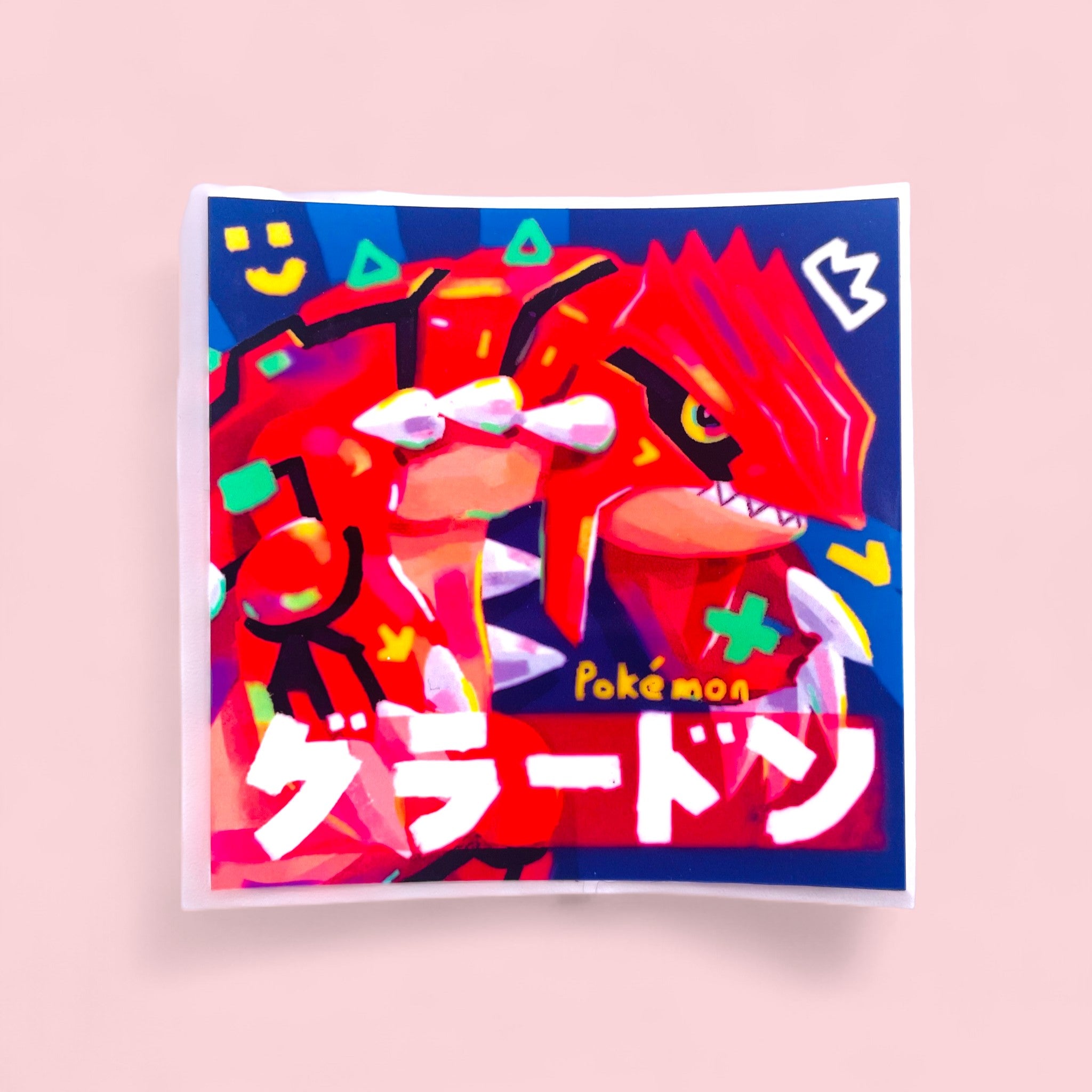 Groudon & Tyranitar Stickers • Kawaii Vinyl Decals