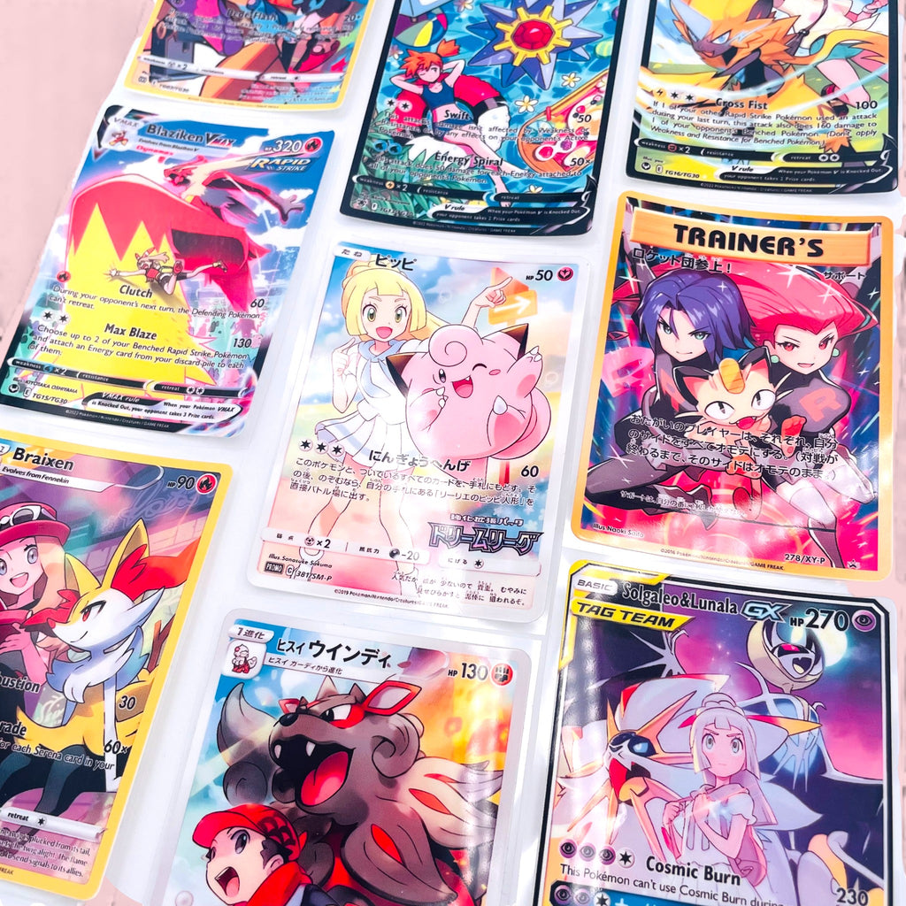 Collectible Trading Card Stickers • Full Art Vinyl Decals • 9 Designs