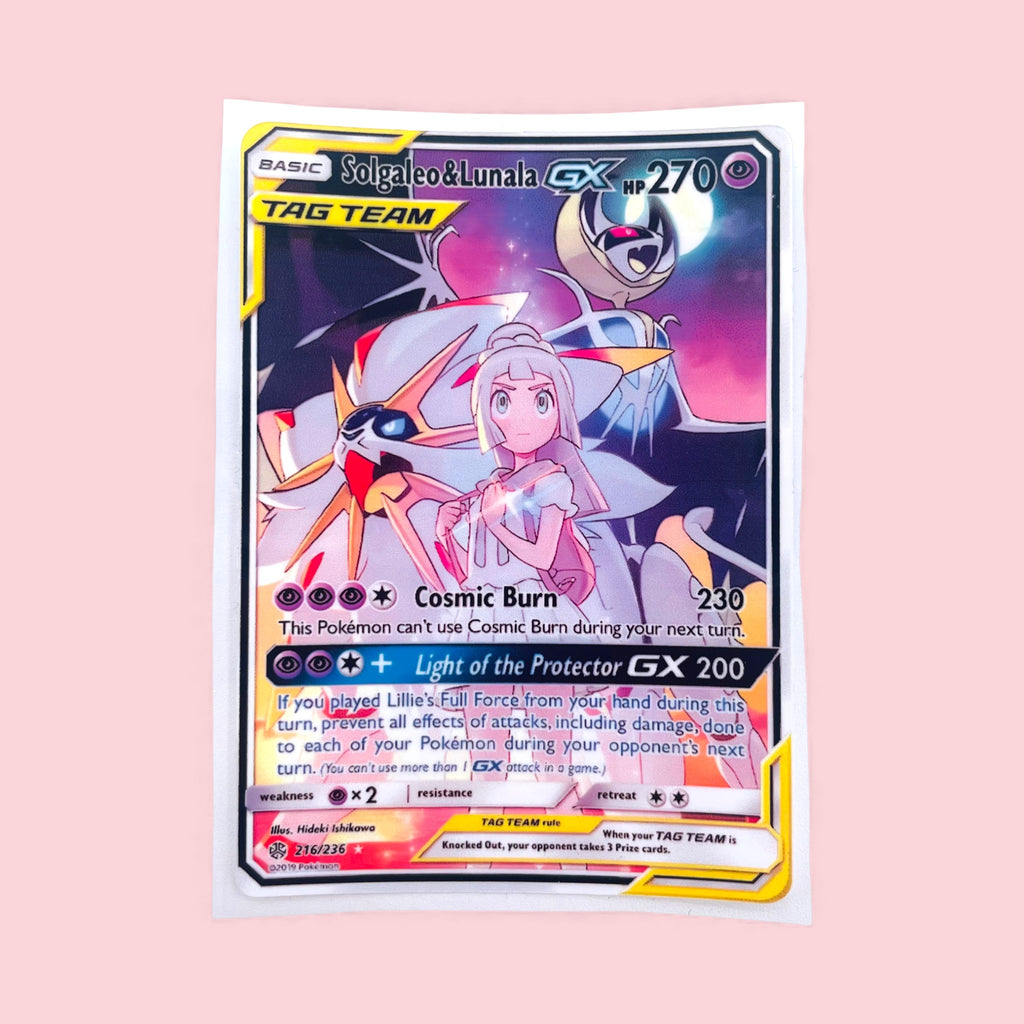 Collectible Trading Card Stickers • Full Art Vinyl Decals • 9 Designs