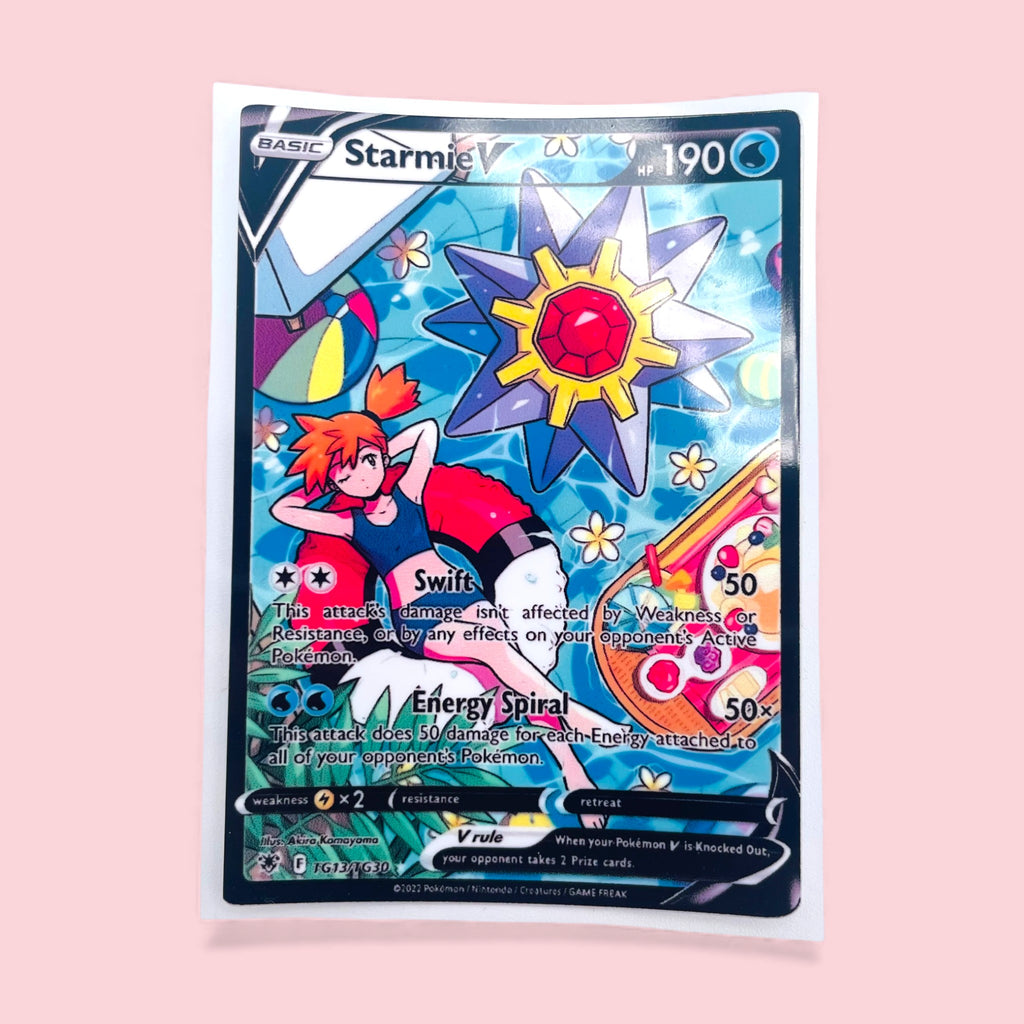 Collectible Trading Card Stickers • Full Art Vinyl Decals • 9 Designs