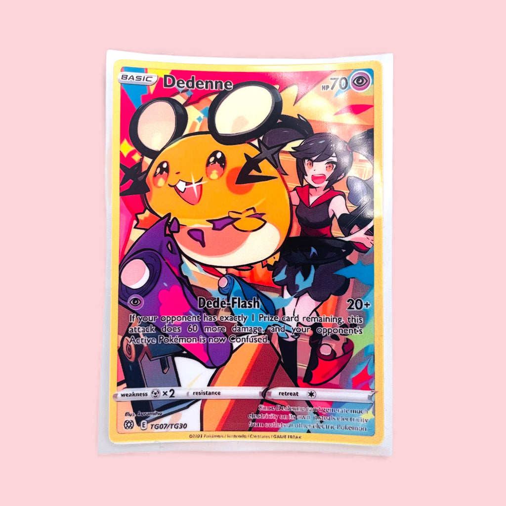 Collectible Trading Card Stickers • Full Art Vinyl Decals • 9 Designs