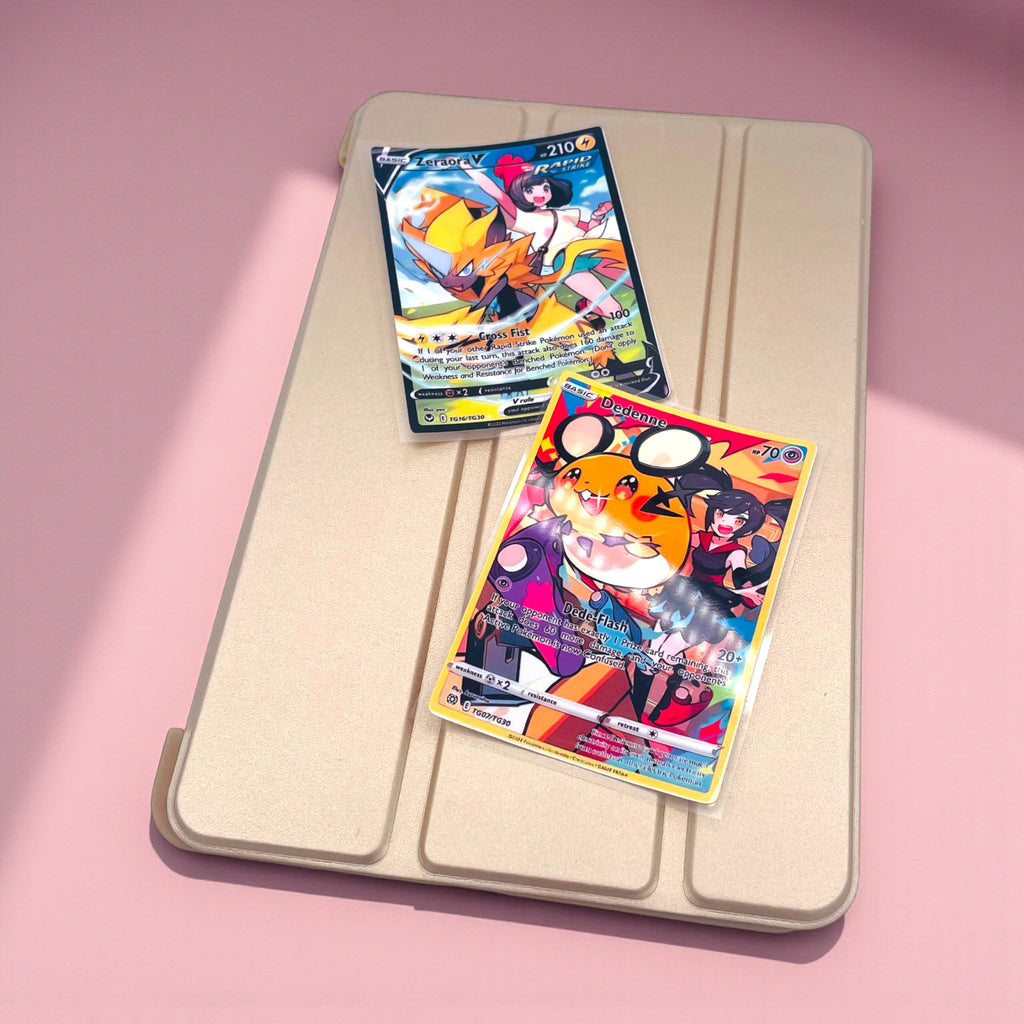 Collectible Trading Card Stickers • Full Art Vinyl Decals • 9 Designs
