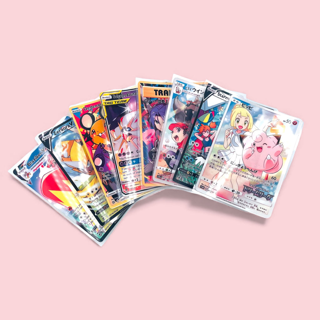 Collectible Trading Card Stickers • Full Art Vinyl Decals • 9 Designs