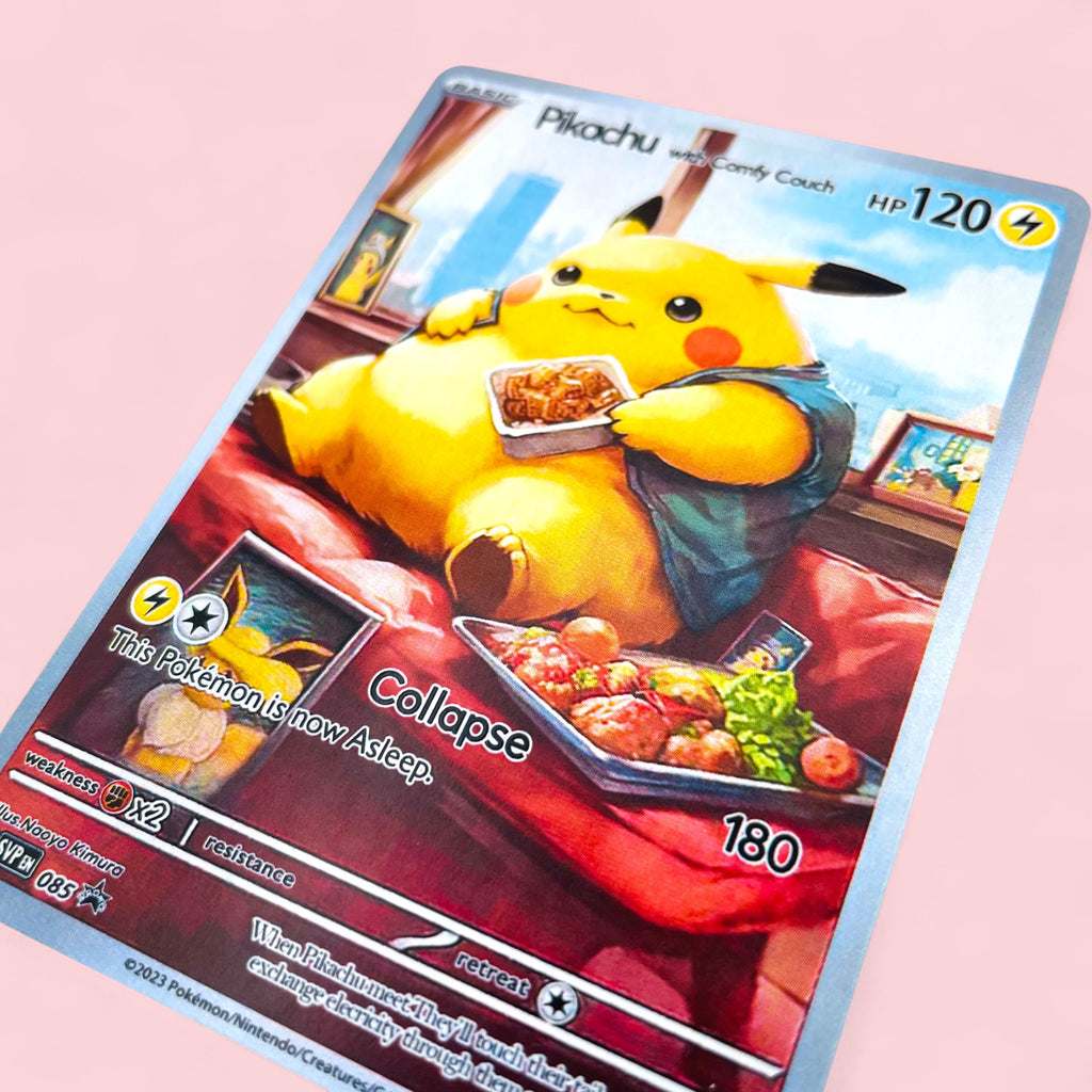 Pikachu Collapse • Collector Card Art
