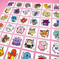 Japanese Pokemon Party Favors Temporary Tattoos