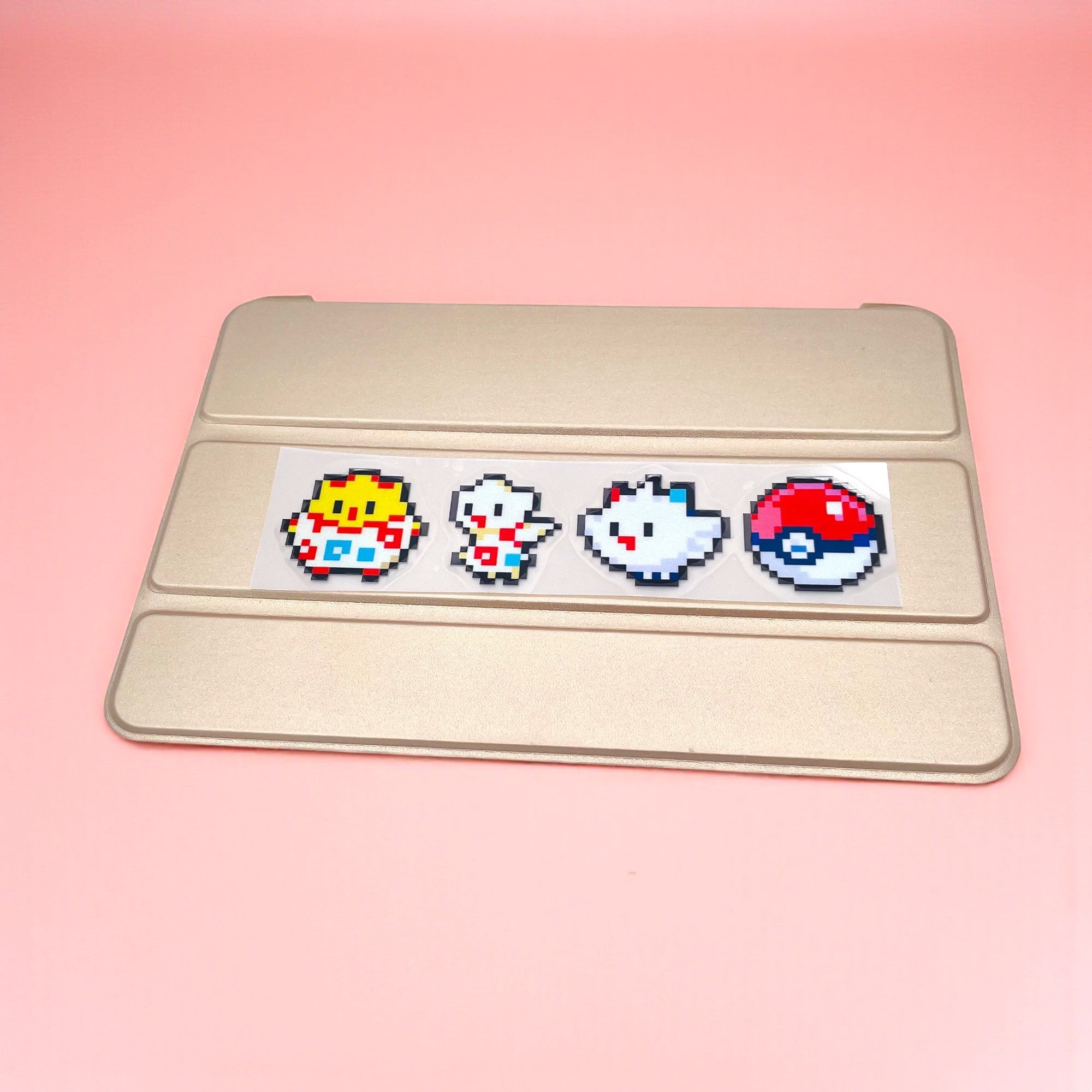 Togepi Evolution 8Bit Vinyl Sticker Car Decal Waterbottle Sticker iPad Tablet Decor