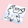 Umbreon Car Decal Minimalist Vinyl Sticker Large