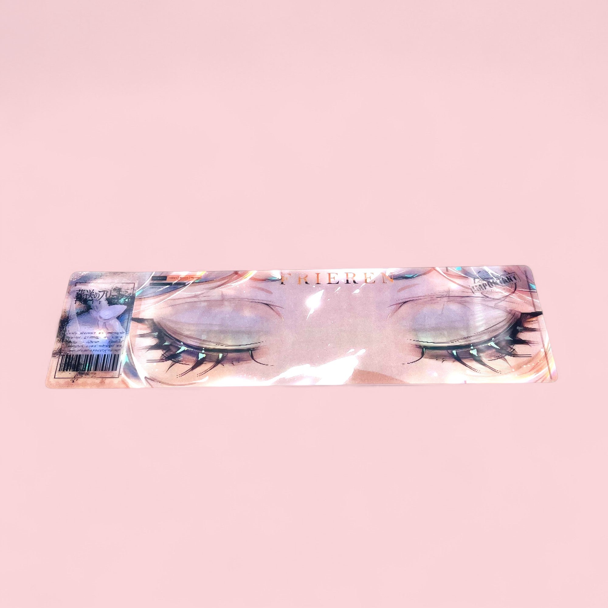 Anime elf mage lenticular bookmark with holographic eyes effect