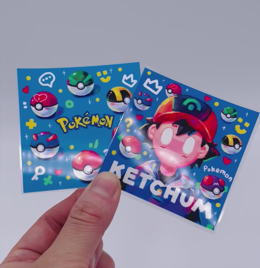 Retro Trainer Stickers • Kawaii Vinyl Decals